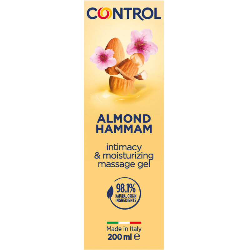 CONTROL - GEL DE MASSAGE HAMMAM AUX AMANDES 3 EN 1 200 ML CONTROL - GEL DE MASSAGE HAMMAM AUX AMANDES 3 EN 1 200 ML – Image 1