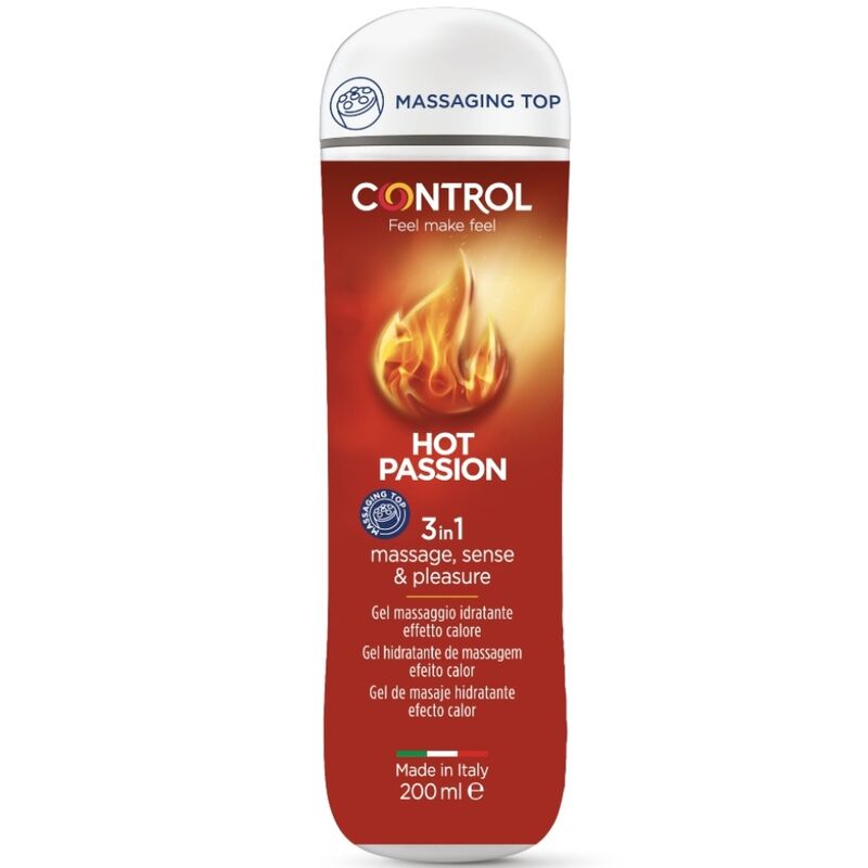 CONTROL - PASSION CHAUDE GEL 3 EN 1 200 ML CONTROL - PASSION CHAUDE GEL 3 EN 1 200 ML – Image 1