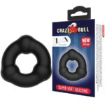 CRAZY BULL - BAGUE EN SILICONE ULTRA DOUX AVEC NODULES