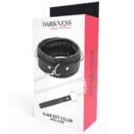 DARKNESS - COLLIER EN CUIR SOUPLE AVEC CHAÎNE – Image 5