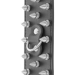 DARKNESS - MENOTTES À POINTES NOIRES SKULLS AND BONES – Image 5