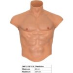 DÉSIR CACHÉ - T-SHIRT TORSE MASCULIN EN SILICONE ALTER EGO AVEC ESTHÉTIQUE DES ABS – Image 5