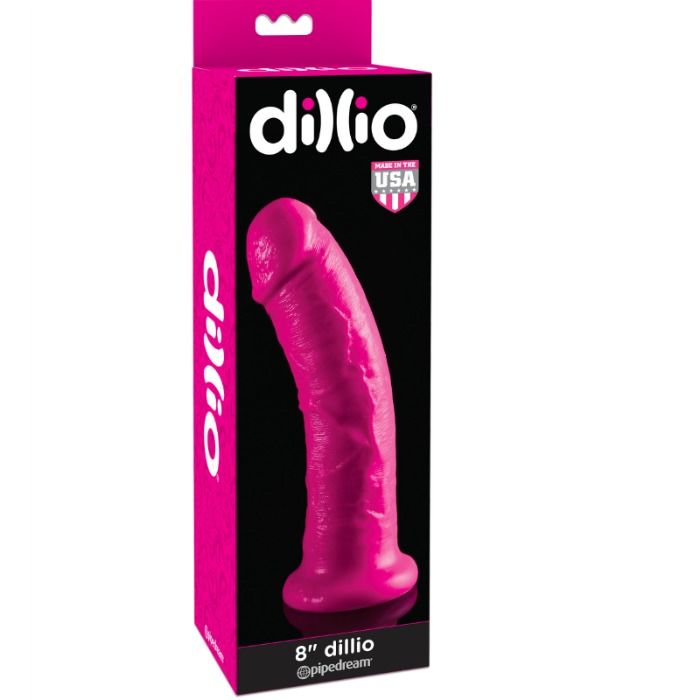 DILLIO - DILDO 20.32 ROSE DILLIO - DILDO 20.32 ROSE – Image 1