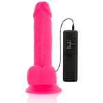 DIVERSIA - DILDO VIBRANT FLEXIBLE ROSE 20.5 CM -O- 4.2 CM – Image 5