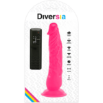 DIVERSIA - DILDO VIBRANT FLEXIBLE ROSE 21 CM -O- 4.9 CM – Image 7