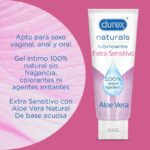 DUREX - LUBRIFIANT EXTRA SENSIBLE NATUREL 100 ML – Image 3