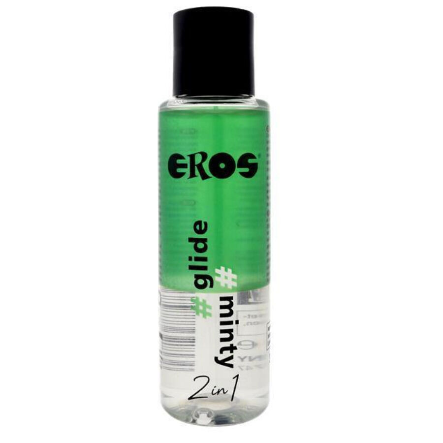 EROS - LUBRIFIANT "2 EN 1" GLIDE MENTHE À BASE DE SILICONE 100 ML EROS - LUBRIFIANT "2 EN 1" GLIDE MENTHE À BASE DE SILICONE 100 ML – Image 1