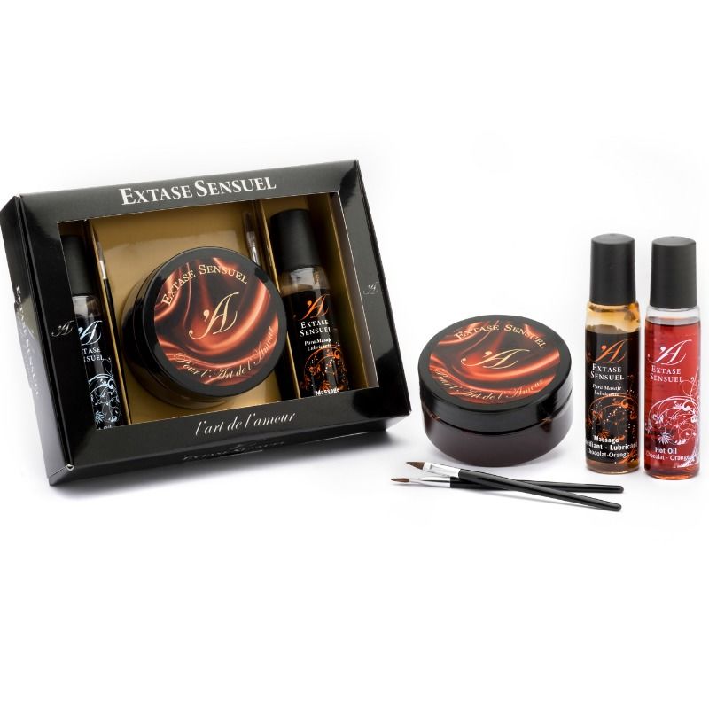 EXTASE SENSUAL - KIT COFFRE EN CHOCOLAT APHRODISIAQUE EXTASE SENSUAL - KIT COFFRE EN CHOCOLAT APHRODISIAQUE – Image 1