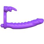 FANTASY C-RINGZ - SILICONE DOUBLE VIBRATOR RABBIT – Image 4