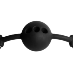 FETISH SUBMISSIVE BONDAGE - BÂILLON À BOULE EN SILICONE RESPIRANT – Image 5