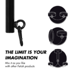 FETISH SUBMISSIVE BONDAGE - BARRE SÉPARATEUR RÉGLABLE 4 PIÈCES – Image 6