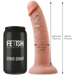 FETISH SUBMISSIVE CYBER STRAP - HARNAIS AVEC TÉLÉCOMMANDE DILDO WATCHME S TECHNOLOGIE – Image 4