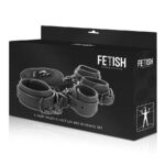 FETISH SUBMISSIVE - ENSEMBLE DE MENOTTES ET LIENS AVEC DOUBLURE EN NOPRÈNE – Image 9