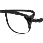 FETISH SUBMISSIVE HARNESS - SILICONE NOIR POINT G 16 CM – Image 3