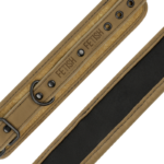 FETISH SUBMISSIVE ORIGIN - MENOTTES EN CUIR VEGAN AVEC DOUBLURE EN NÉOPRÈNE – Image 6