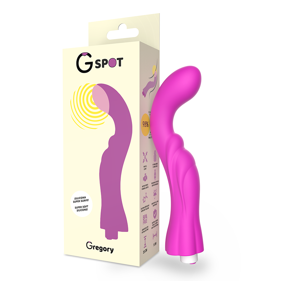 G-SPOT - VIBRATEUR GREGORY VIOLET G-SPOT - VIBRATEUR GREGORY VIOLET – Image 1
