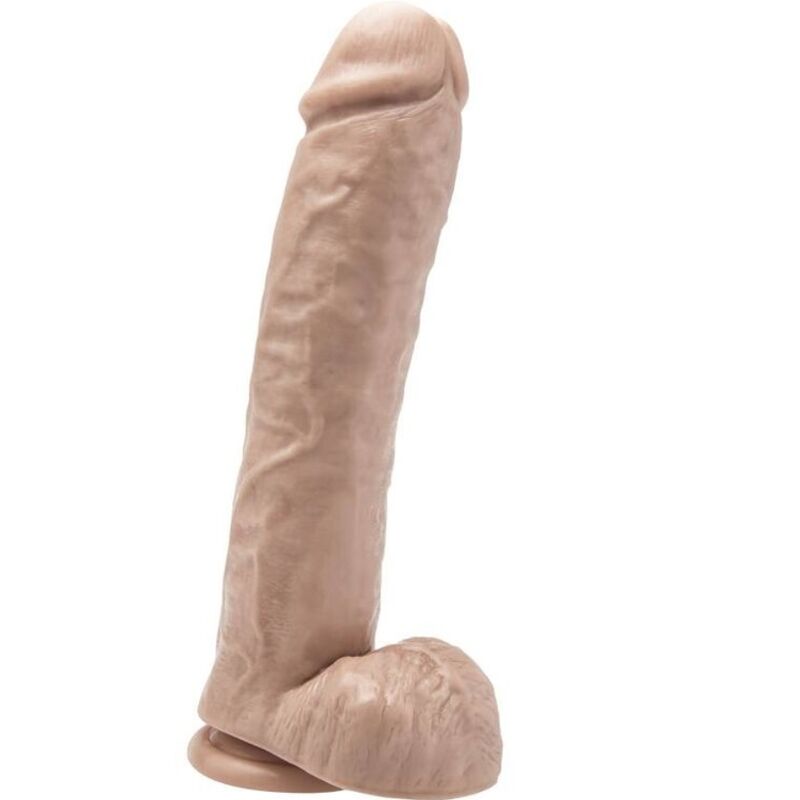 GET REAL - GODE 28 CM AVEC BILLES EN PEAU GET REAL - GODE 28 CM AVEC BILLES EN PEAU – Image 1