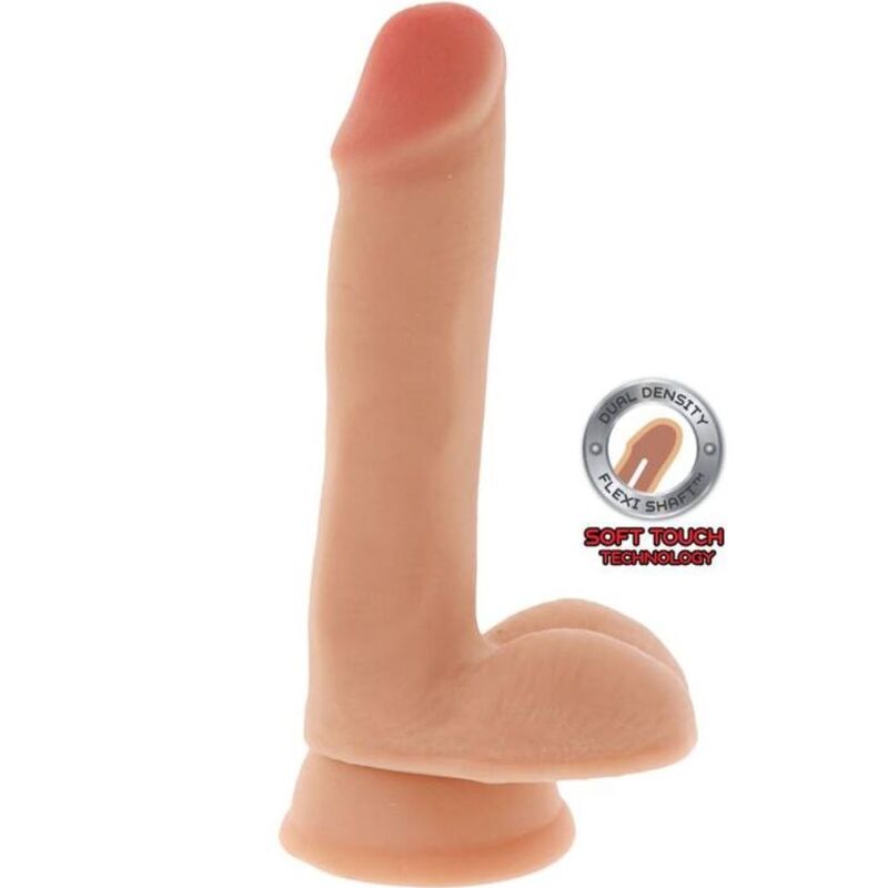 GET REAL - GODE DOUBLE DENSITÉ 17 CM BALLES PEAU GET REAL - GODE DOUBLE DENSITÉ 17 CM BALLES PEAU – Image 1