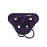 GET REAL - HARNAIS EN DENTELLE  STRAP-ON VIOLET – Image 2