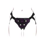 GET REAL - HARNAIS EN DENTELLE  STRAP-ON VIOLET – Image 4