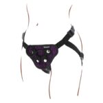 GET REAL - HARNAIS EN DENTELLE  STRAP-ON VIOLET – Image 5