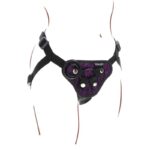 GET REAL - HARNAIS EN DENTELLE  STRAP-ON VIOLET – Image 6