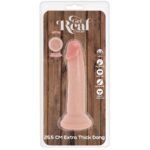GET REAL - PÉNIS DE LUXE ÉPAIS DOUBLE DENSITÉ EN TPE 25,5 CM – Image 5