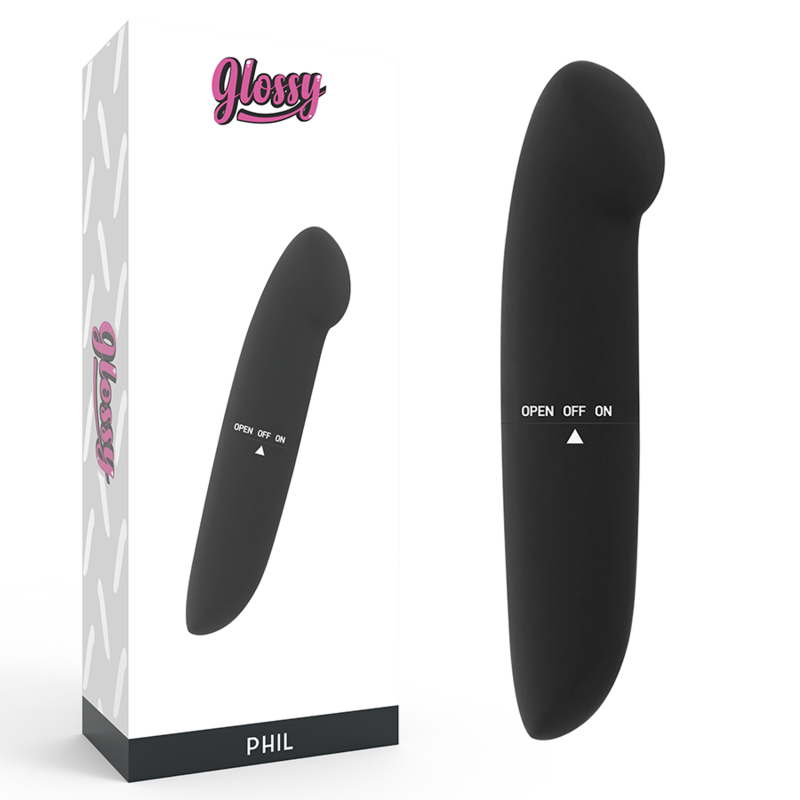 GLOSSY - VIBRATEUR PHIL NOIR GLOSSY - VIBRATEUR PHIL NOIR – Image 1
