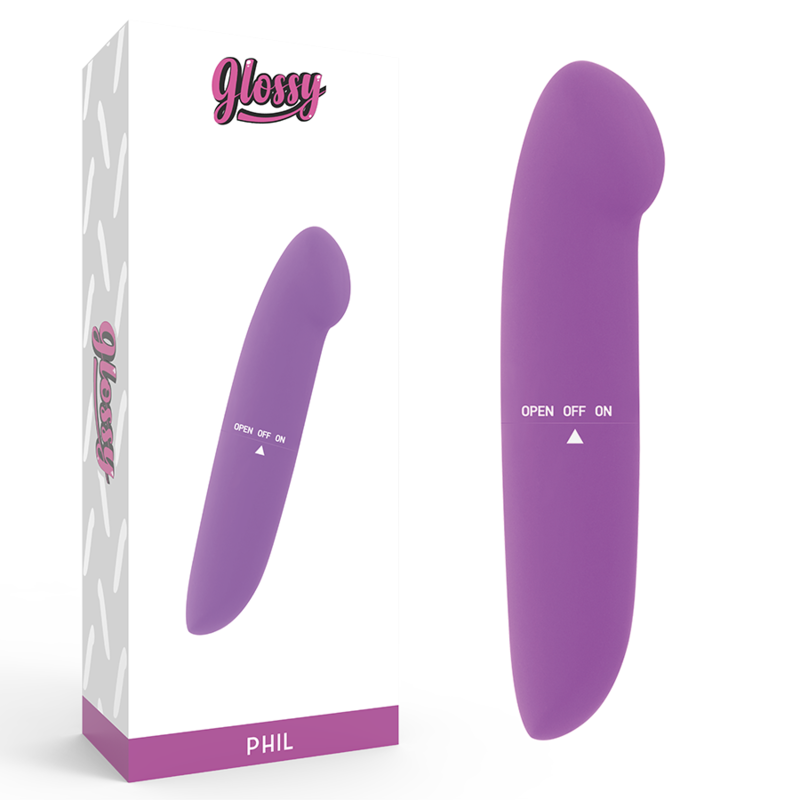 GLOSSY - VIBRATEUR PHIL VIOLET GLOSSY - VIBRATEUR PHIL VIOLET – Image 1
