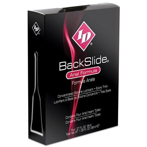 ID BACKSLIDE - INSERT ANAL 4 TUBES 8ML ID BACKSLIDE - INSERT ANAL 4 TUBES 8ML – Image 1