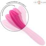 INTENSE - BELINDA VIBRATEUR 19 CM FLEXIBLE 10 VIBRATIONS ROSE – Image 4
