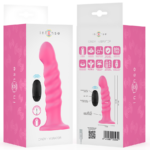 INTENSE - CINDY VIBRATEUR TAILLE L DESIGN SPIRALE 10 VIBRATIONS ROSE TÉLÉCOMMANDE – Image 8