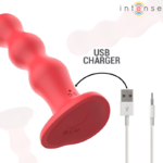 INTENSE - CODY VIBRATEUR AVEC VENTOUSE TÉLÉCOMMANDE ROUGE – Image 6