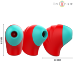 INTENSE - DONNIE STIMULATEUR CLITORIDIEN ROUGE/VERT – Image 4