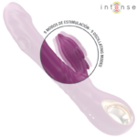 INTENSE - HALLE VIBRATEUR MULTIFONCTION AVEC LANGUE STIMULANTE DAUPHIN VIOLET – Image 5