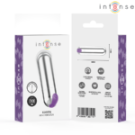 INTENSE - KAREN MINI VIBRANTE RECHARGEABLE ARGENT – Image 6
