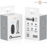 INTENSE - PLUG ANAL 10 VIBRATIONS GODE MÉTALLIQUE AVEC TÉLÉCOMMANDE S – Image 8