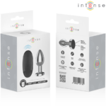INTENSE - PLUG ANAL 10 VIBRATIONS MÉTAL AVEC TÉLÉCOMMANDE S – Image 8