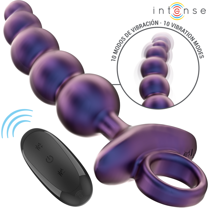 INTENSE - TITO PLUG ANAL VIBRANT MODÈLE 3 TÉLÉCOMMANDE INTENSE - TITO PLUG ANAL VIBRANT MODÈLE 3 TÉLÉCOMMANDE – Image 1