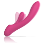 INTENSE - VIBRATEUR LUIGI RABBIT SILICONE LIQUIDE ROSE – Image 2
