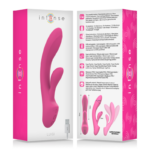 INTENSE - VIBRATEUR LUIGI RABBIT SILICONE LIQUIDE ROSE – Image 7