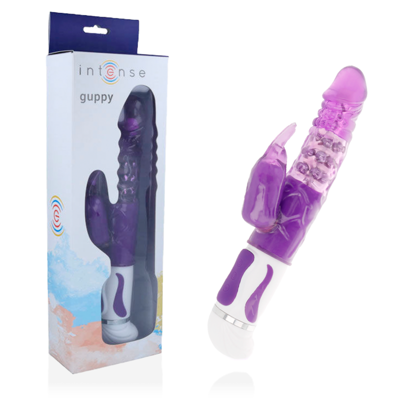INTENSE - VIBRATEUR ROTATEUR GUPPY LILAS INTENSE - VIBRATEUR ROTATEUR GUPPY LILAS – Image 1