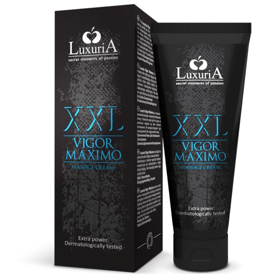 INTIMATELINE LUXURIA - CRÈME DE MASSAGE XXL VIGOR MAXIMO 75 ML INTIMATELINE LUXURIA - CRÈME DE MASSAGE XXL VIGOR MAXIMO 75 ML – Image 1