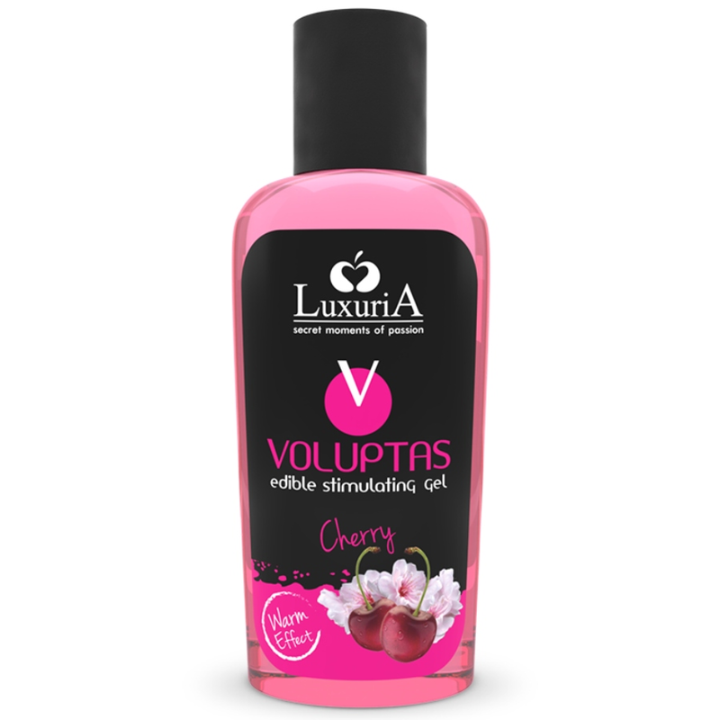 INTIMATELINE LUXURIA - VOLUPTAS GEL DE MASSAGE COMESTIBLE EFFET CHAUFFANT - CERISE 100 ML INTIMATELINE LUXURIA - VOLUPTAS GEL DE MASSAGE COMESTIBLE EFFET CHAUFFANT - CERISE 100 ML – Image 1