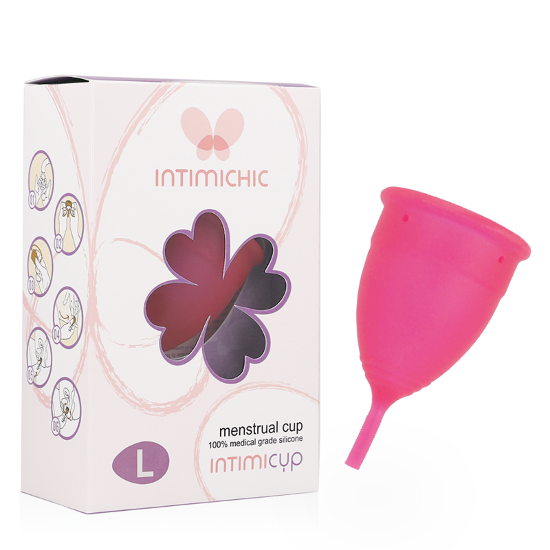 INTIMICHIC - COUPE MENSTRUELLE EN SILICONE MÉDICALE - TAILLE L INTIMICHIC - COUPE MENSTRUELLE EN SILICONE MÉDICALE - TAILLE L – Image 1
