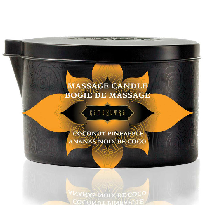 KAMASUTRA - BOUGIE DE MASSAGE COCO ET ANANAS 170GR KAMASUTRA - BOUGIE DE MASSAGE COCO ET ANANAS 170GR – Image 1