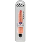 KING COCK - VIBRATEUR RÉALISTE ET RIGIDE 23 CM - NATUREL – Image 3