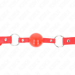 KINK - BÂILLON TPE BALLE 4 CM AVEC ROJO LOCK 60 x 2 CM – Image 3