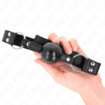 KINK - BÂTON BILLE SOUPLE ET SOLIDE 4 CM AVEC SANGLE EN CUIR 62 x 2,5 CM RÉGLABLE 42-58 CM – Image 4