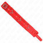 KINK - COLLIER AVEC LAISSE 65 CM AVEC RESTRICTIONS ROUGE 36-42 CM X 5,5 CM – Image 6